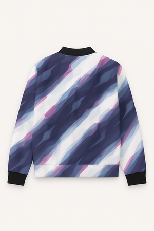 THGC Fortress Aurora Fade AOP Womens Bomber Jacket