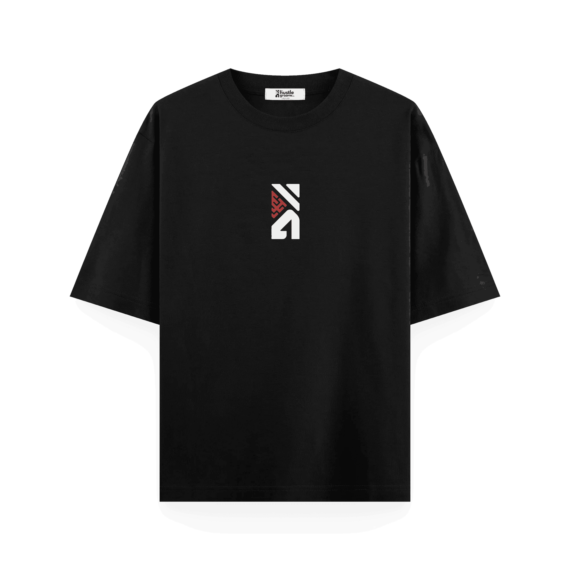 Oversized Black Tshirt with cool THGC Graphic Design