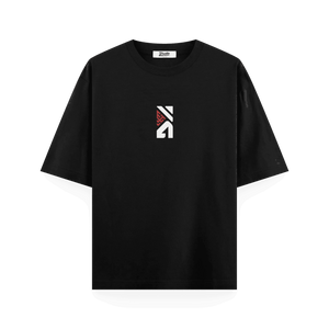 Oversized Black Tshirt with cool THGC Graphic Design