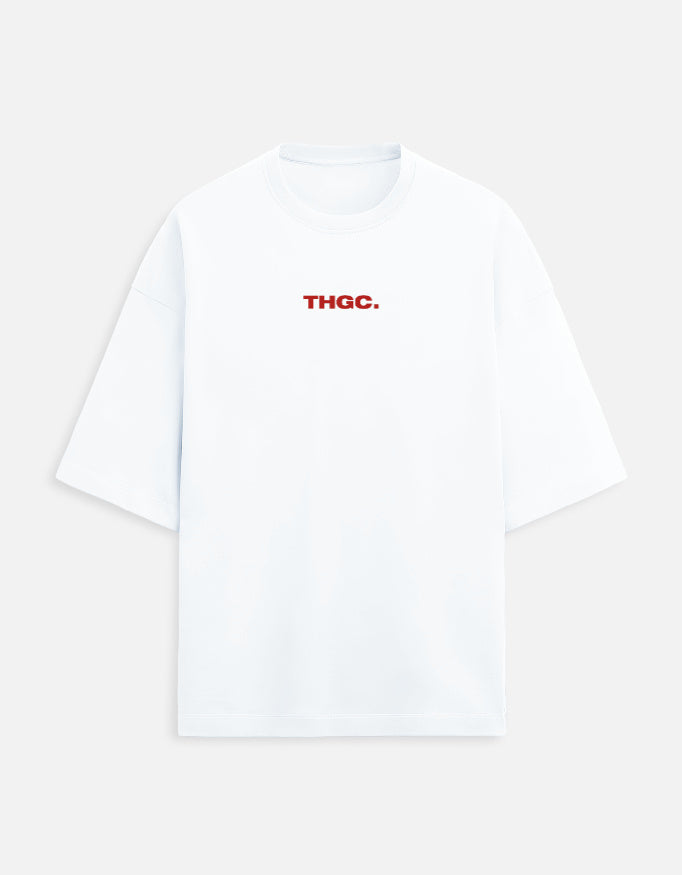 THGC Essentials – Oversized French Terry T-Shirt “Gaman” Edition - alternate view