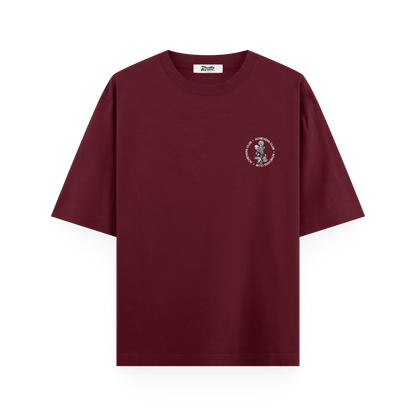 FUTURE - Oversized Maroon T-shirt | Color Edition 2 | Unisex
