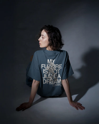 FUTURE - Oversized Petrol Blue T-shirt | Color Edition 2 | Unisex