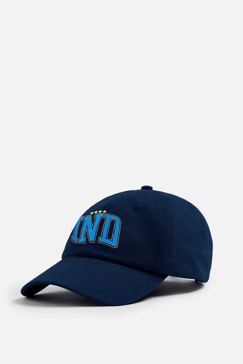 IND CHAMPIONS EMBROIDERY CAP - NAVY BLUE - alternate view