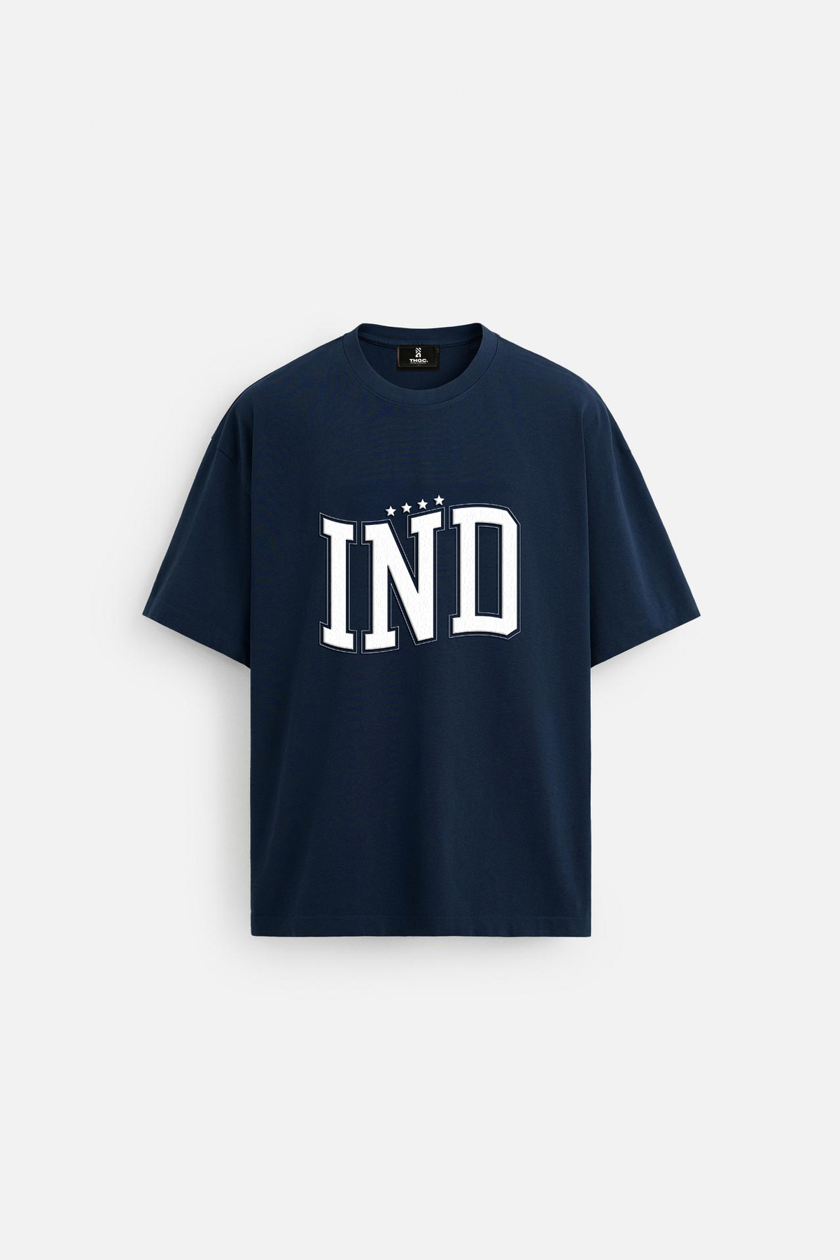 INDIA CHAMPIONS OVERSIZED T-SHIRT - NAVY BLUE