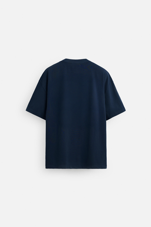 INDIA CHAMPIONS OVERSIZED T-SHIRT - NAVY BLUE