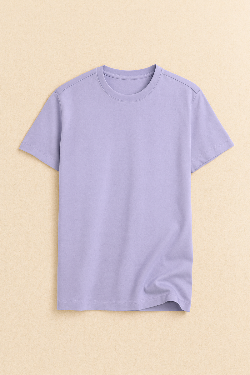 THGC Basics - Original Supima Womens Lavender T-shirt - alternate view
