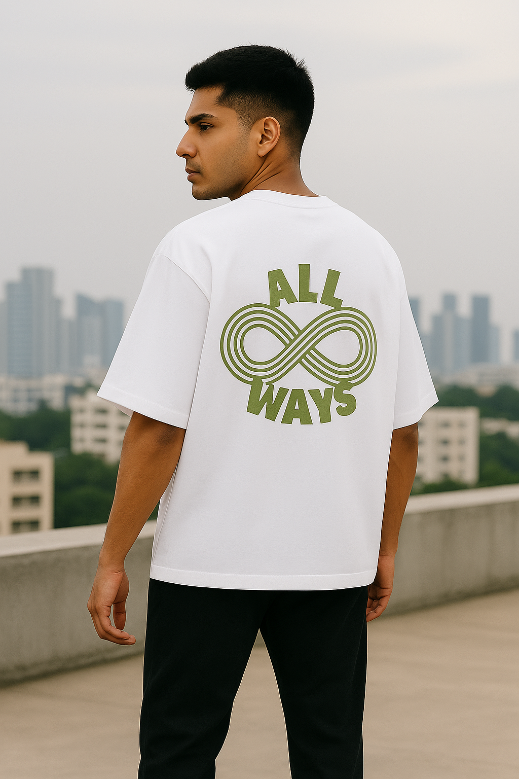 THGC Essentials – All Ways Oversized Mens French Terry T-Shirt