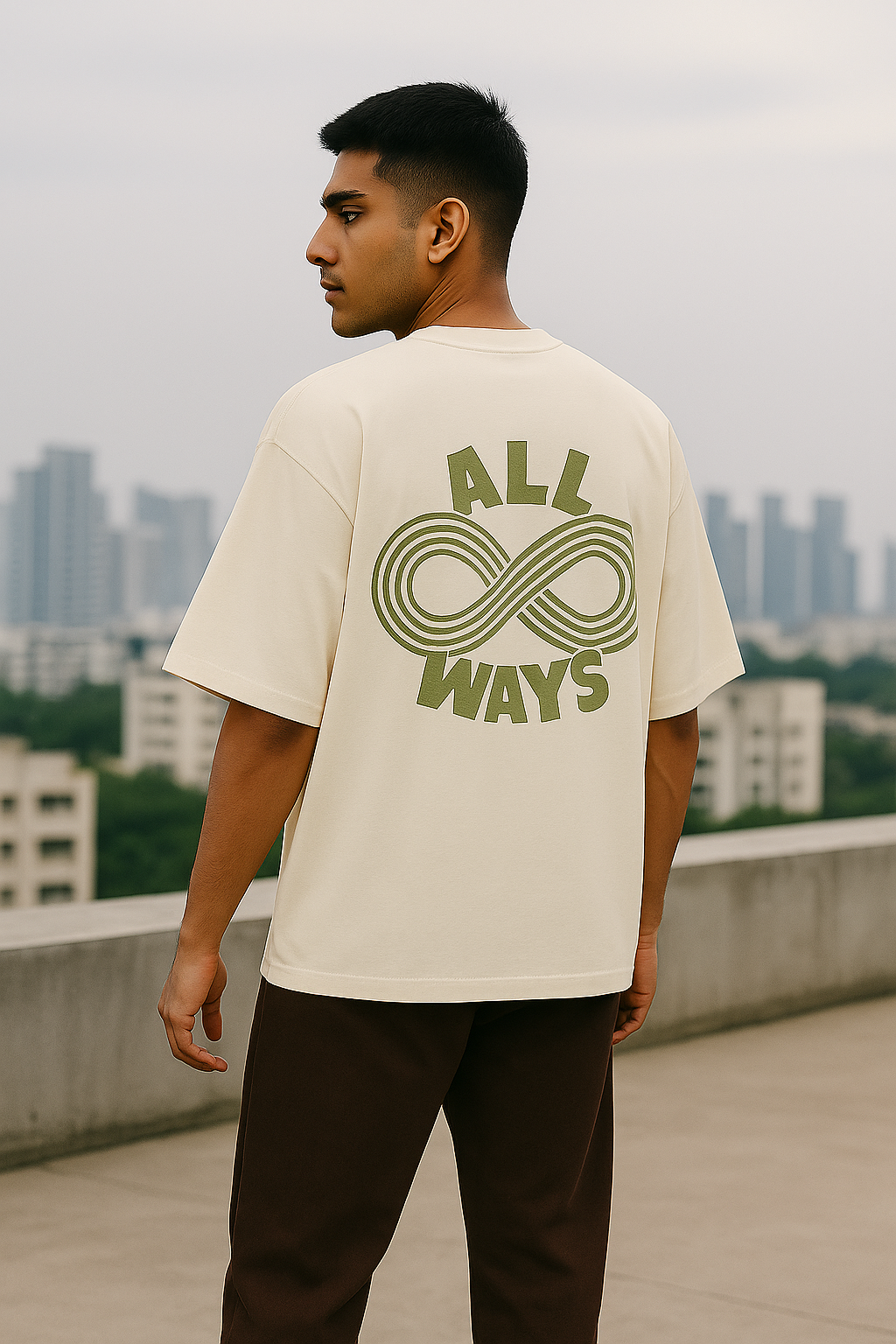 THGC Essentials – All Ways Oversized Mens French Terry T-Shirt