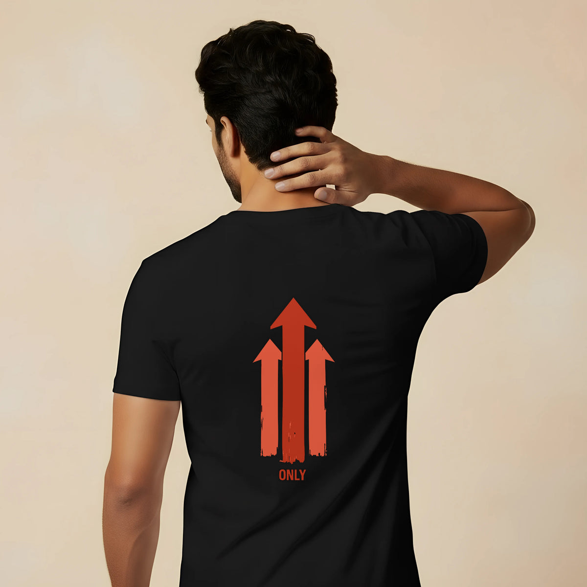 THGC Basics ONLY UP Classic Crew Neck Mens T-Shirt