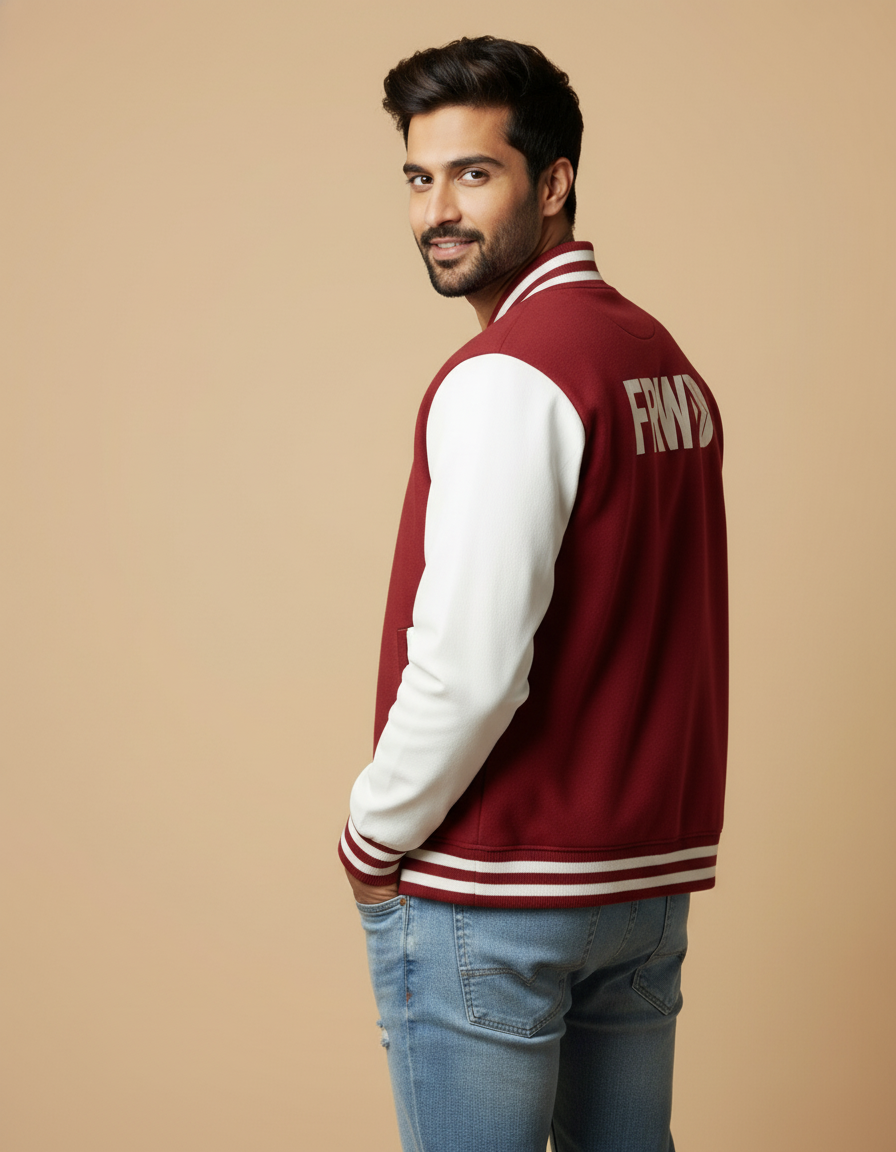 THGC Fortress FRWD Unisex Varsity Jacket