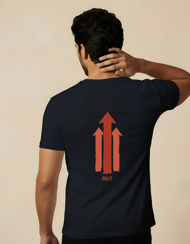 THGC Basics ONLY UP Classic Crew Neck Mens T-Shirt