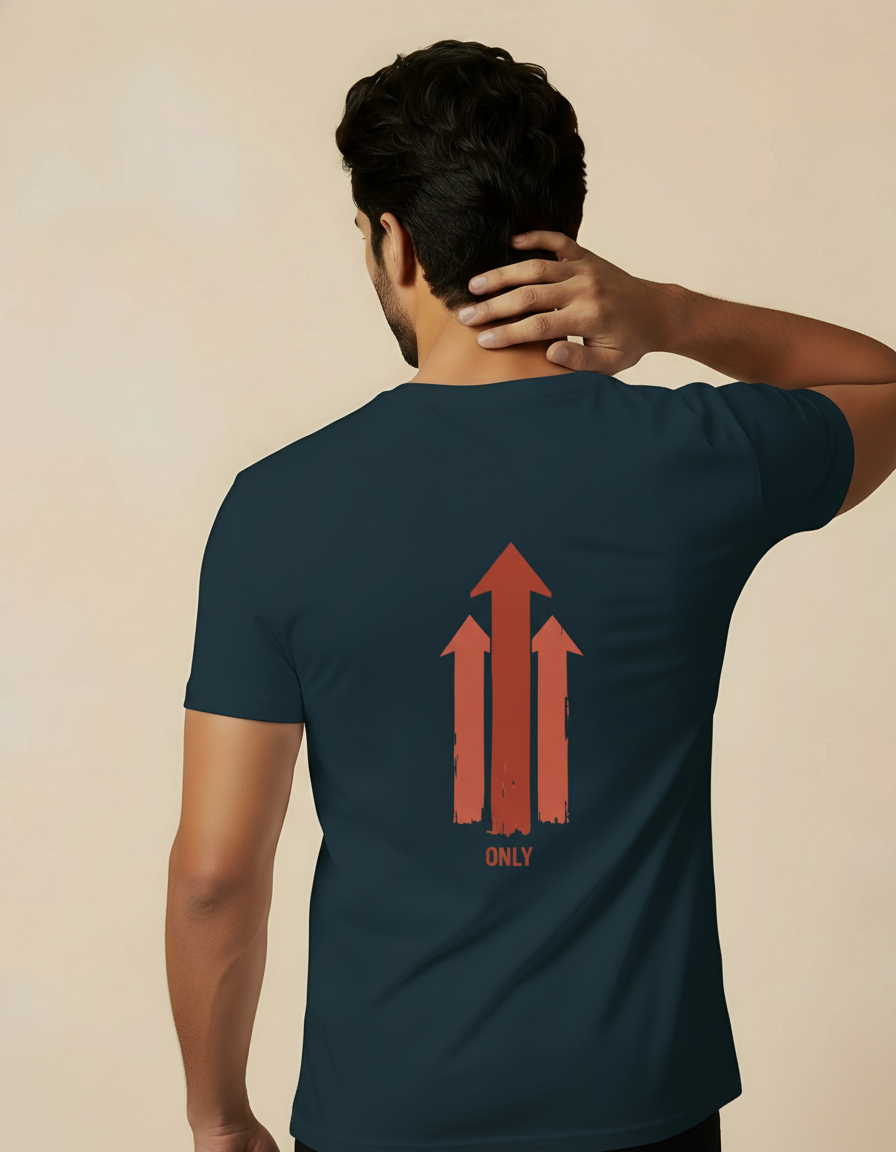 THGC Basics ONLY UP Classic Crew Neck Mens T-Shirt