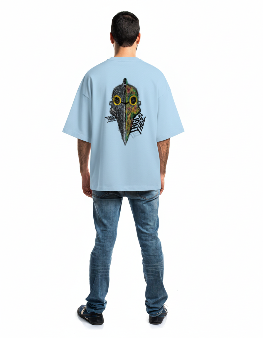 THGC Essentials “Khonshu” Light Edition Oversized French Terry Mens T-Shirt