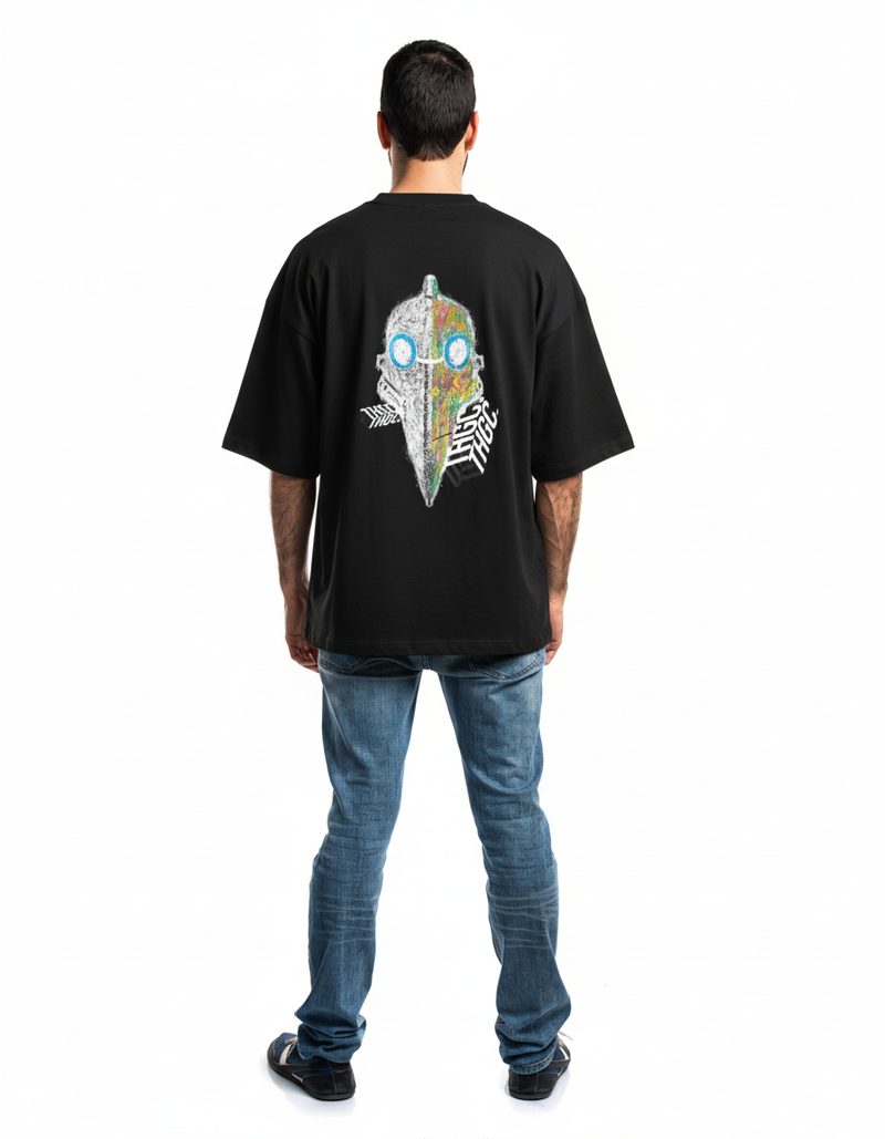 THGC Essentials “Khonshu” Dark Edition Oversized French Terry Mens T-Shirt