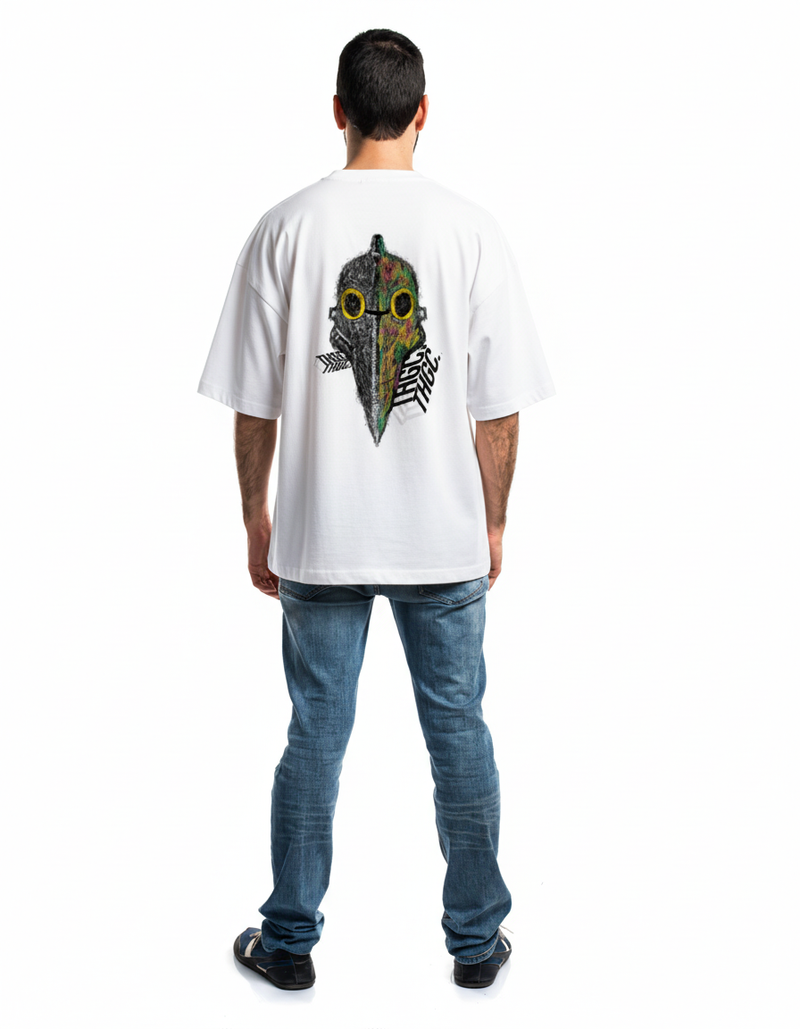 THGC Essentials “Khonshu” Light Edition Oversized French Terry Mens T-Shirt