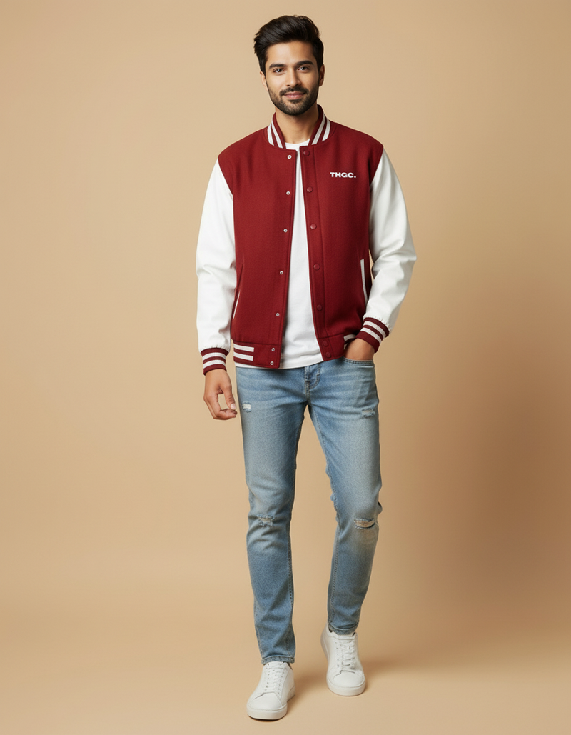 THGC Fortress FRWD Unisex Varsity Jacket