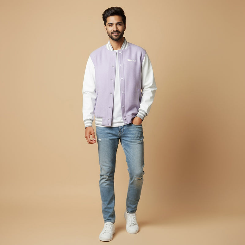 THGC Fortress FRWD Unisex Varsity Jacket