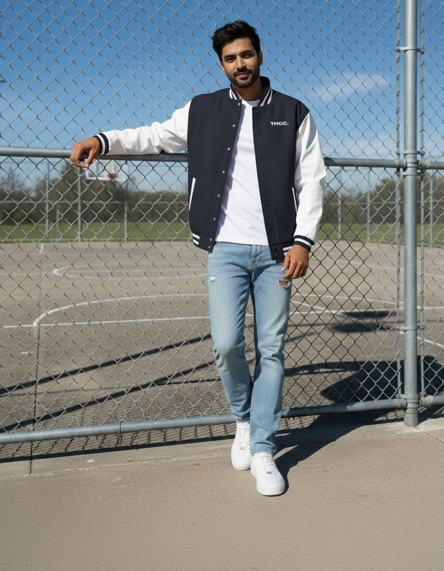 THGC Fortress FRWD Unisex Varsity Jacket