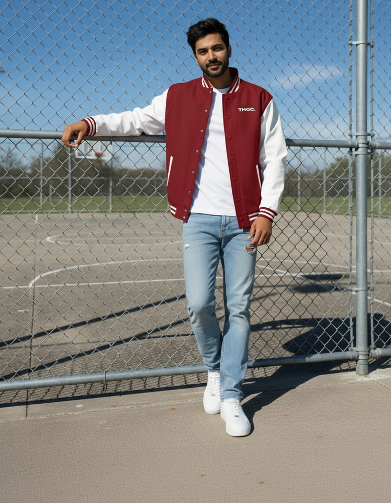 THGC Fortress FRWD Unisex Varsity Jacket