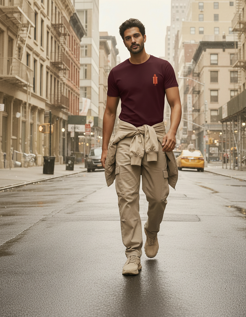 THGC Basics ONLY UP Classic Crew Neck Mens T-Shirt