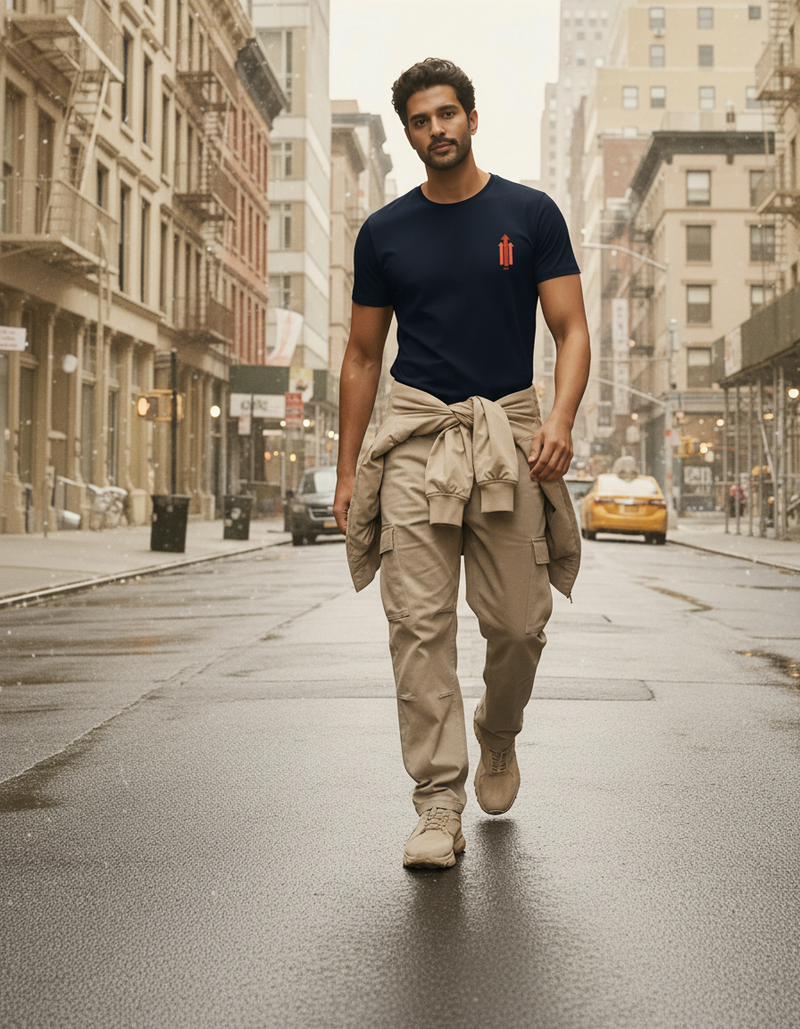 THGC Basics ONLY UP Classic Crew Neck Mens T-Shirt