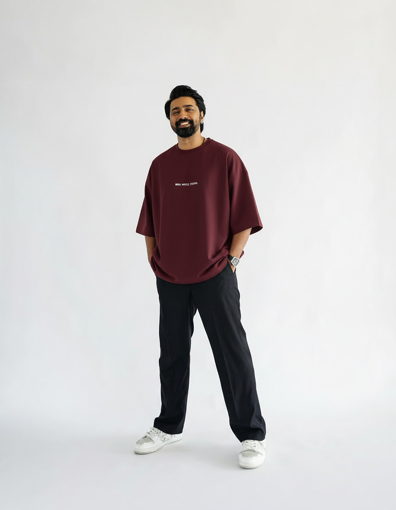 THGC Essentials “Khonshu” Dark Edition Oversized French Terry Mens T-Shirt - alternate view