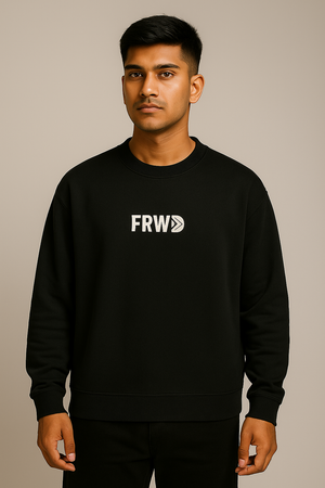 THGC Essentials – FRWD Dark Edition Oversized Mens Sweatshirt