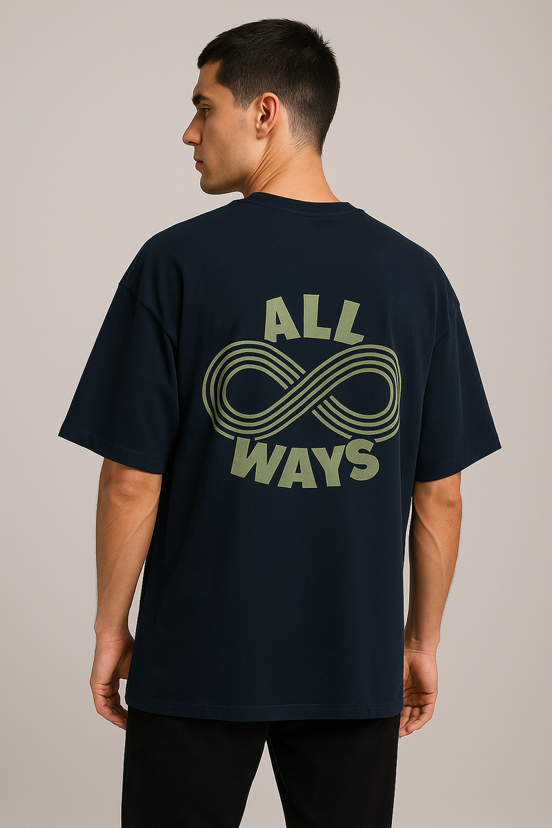 THGC Essentials – All Ways Oversized Mens French Terry T-Shirt