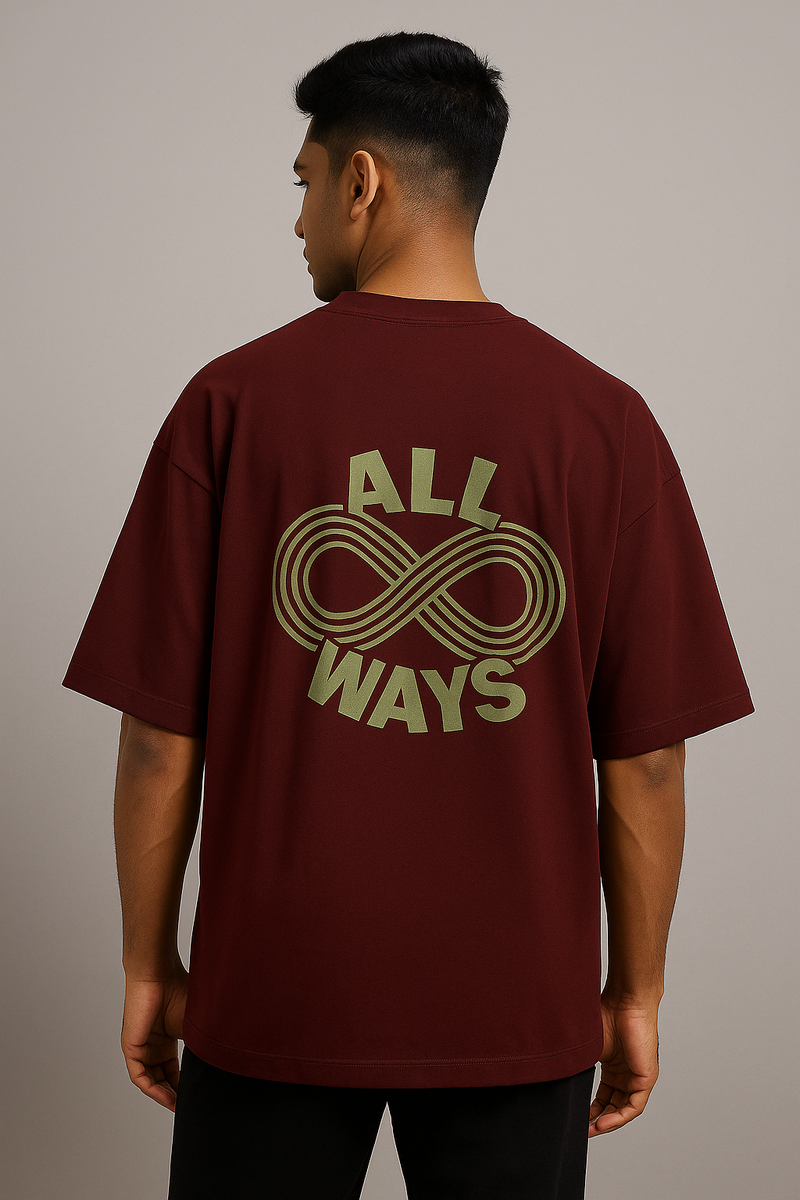 THGC Essentials – All Ways Oversized Mens French Terry T-Shirt