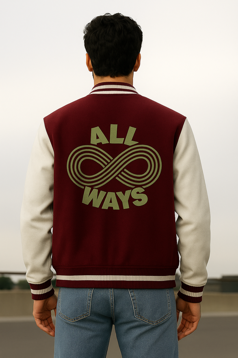 THGC Fortress All Ways Mens Varsity Jacket - alternate view