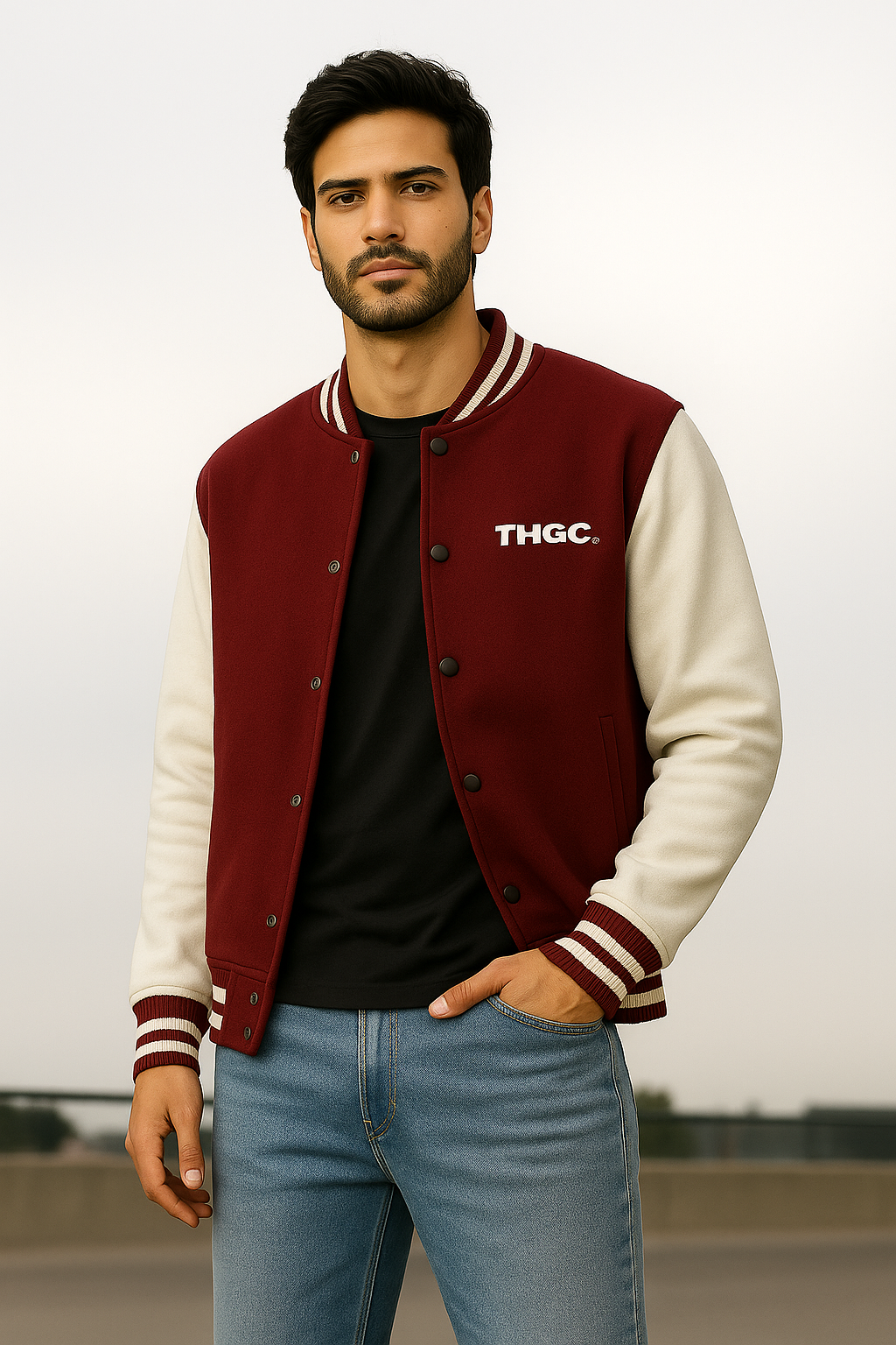 THGC Fortress All Ways Mens Varsity Jacket