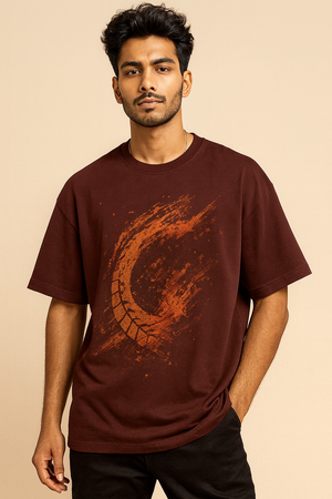 Blaze Curve Oversized Tshirt