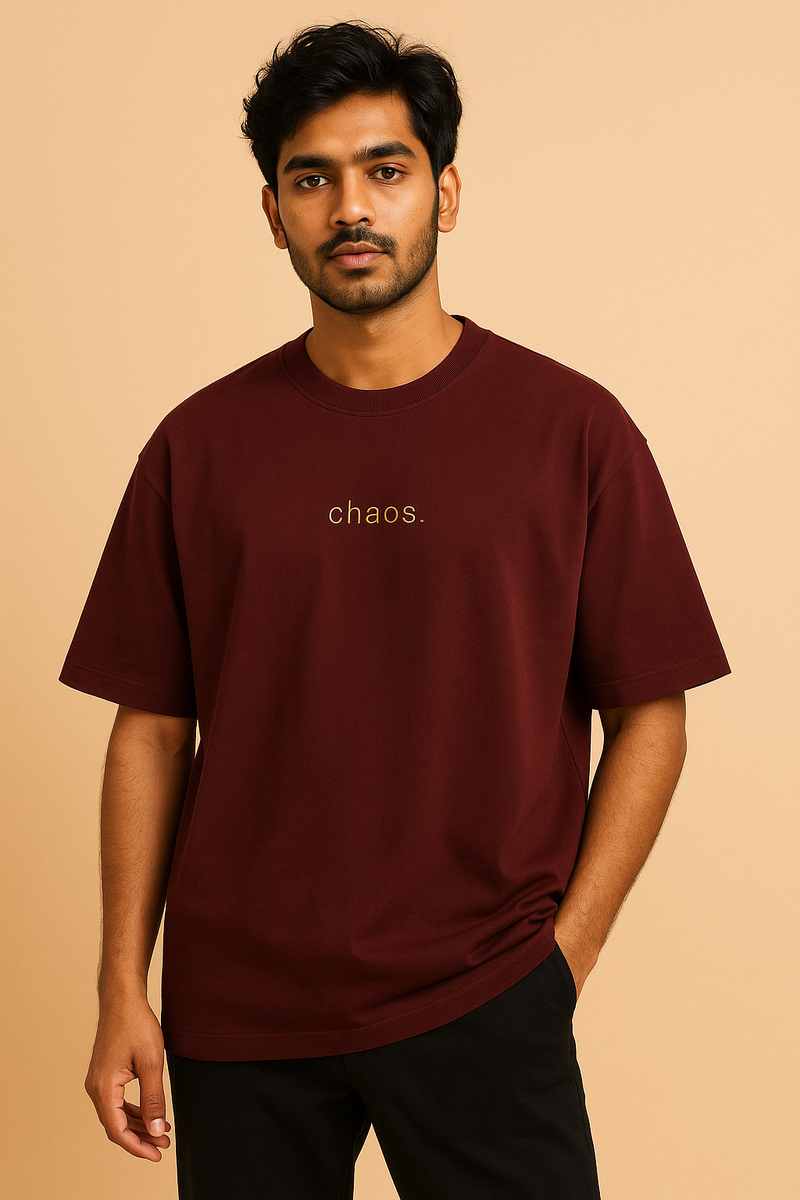 THGC Essentials Chaos Unisex Oversized French Terry Tshirt