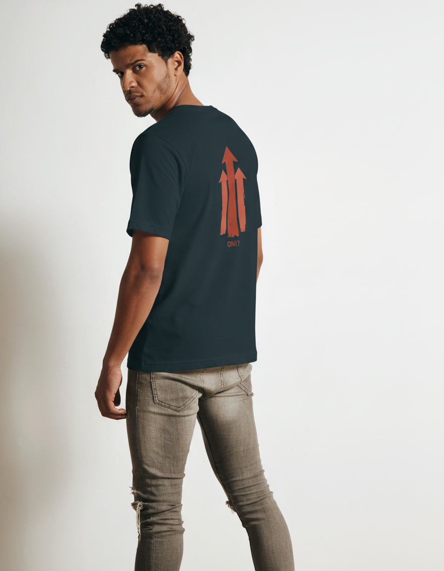 THGC Basics ONLY UP Classic Crew Neck Mens T-Shirt