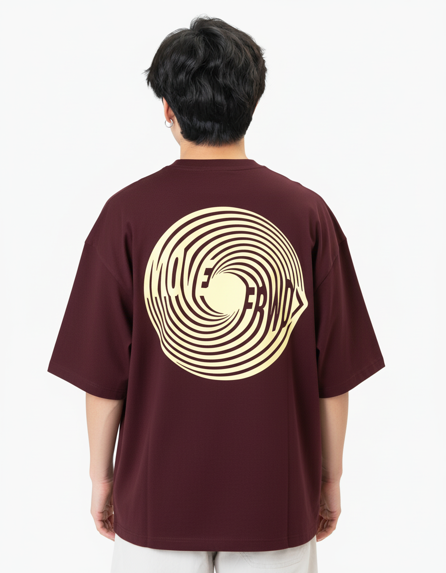 THGC Essentials Move Forward Oversized French Terry Mens T-shirt