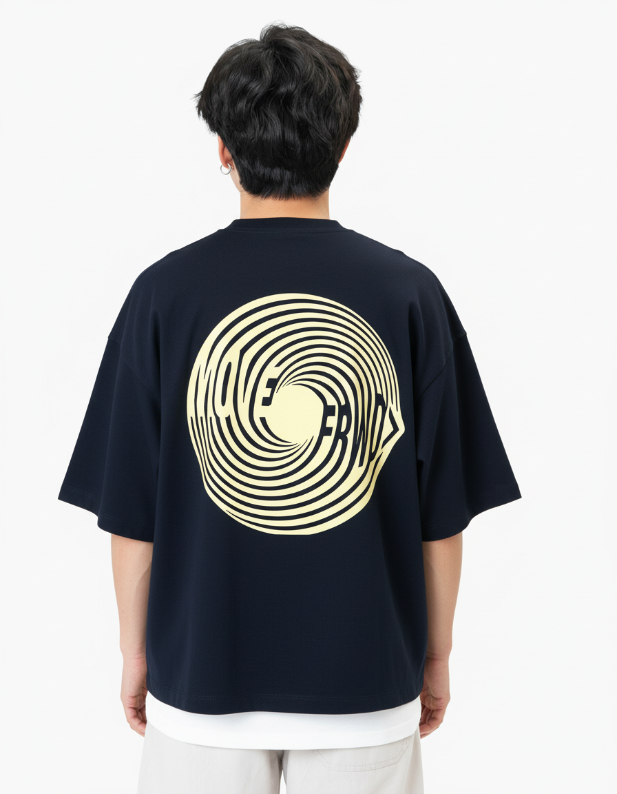 THGC Essentials Move Forward Oversized French Terry Mens T-shirt