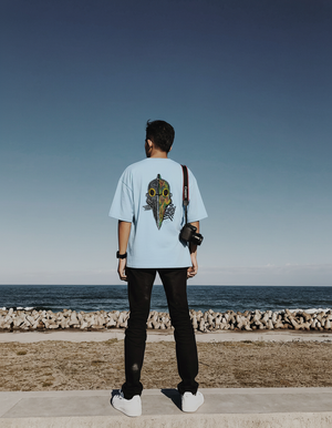 THGC Essentials “Khonshu” Light Edition Oversized French Terry Mens T-Shirt