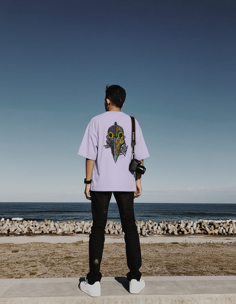 THGC Essentials “Khonshu” Light Edition Oversized French Terry Mens T-Shirt