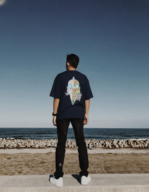 THGC Essentials “Khonshu” Dark Edition Oversized French Terry Mens T-Shirt