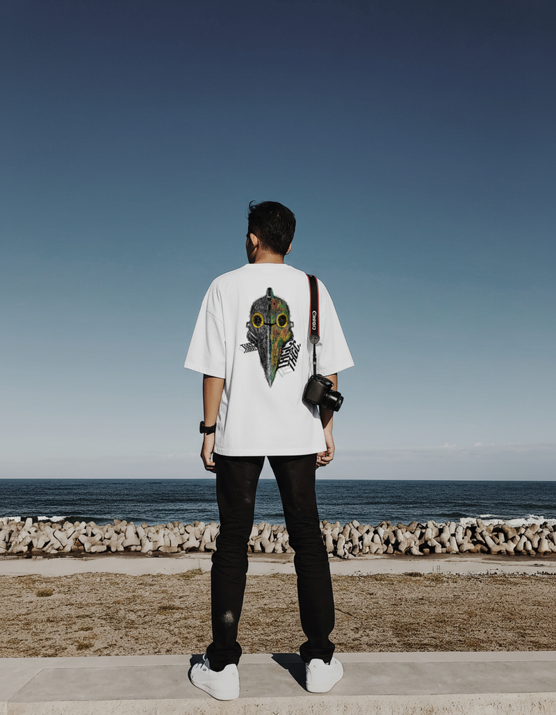 THGC Essentials “Khonshu” Light Edition Oversized French Terry Mens T-Shirt