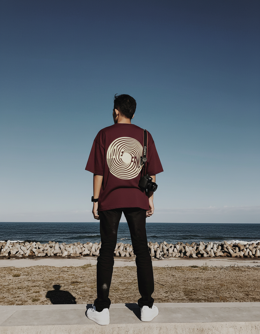 THGC Essentials Move Forward Oversized French Terry Mens T-shirt