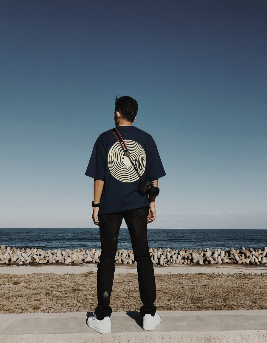 THGC Essentials Move Forward Oversized French Terry Mens T-shirt