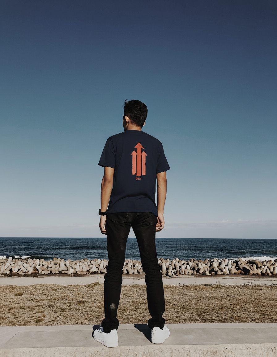 THGC Basics ONLY UP Classic Crew Neck Mens T-Shirt