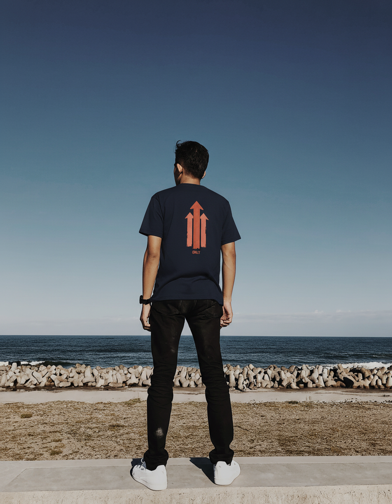 THGC Basics ONLY UP Classic Crew Neck Mens T-Shirt