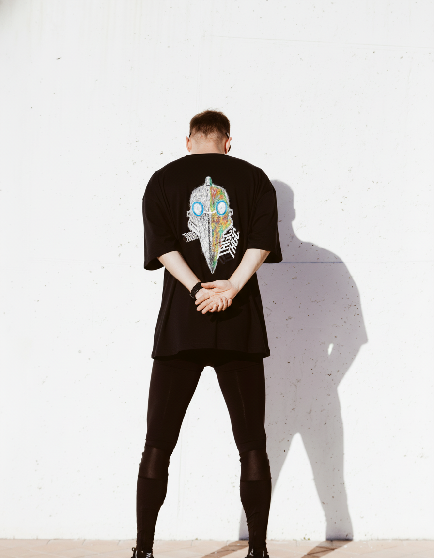 THGC Essentials “Khonshu” Dark Edition Oversized French Terry Mens T-Shirt