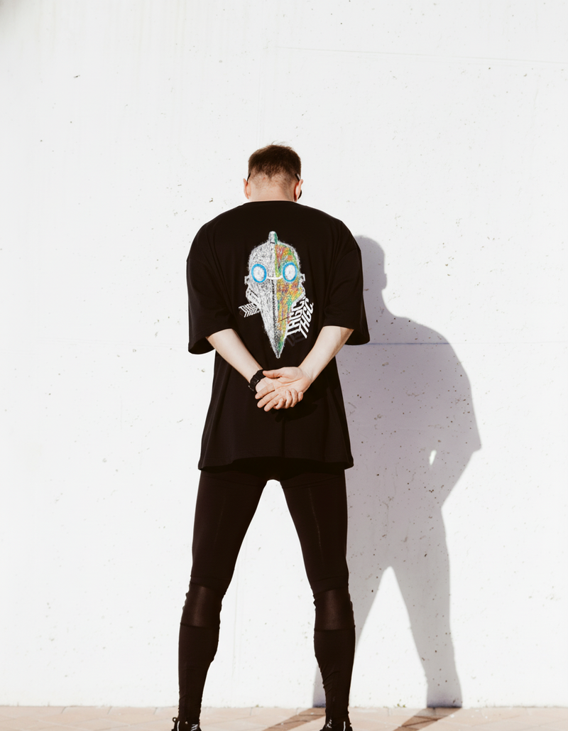 THGC Essentials “Khonshu” Dark Edition Oversized French Terry Mens T-Shirt