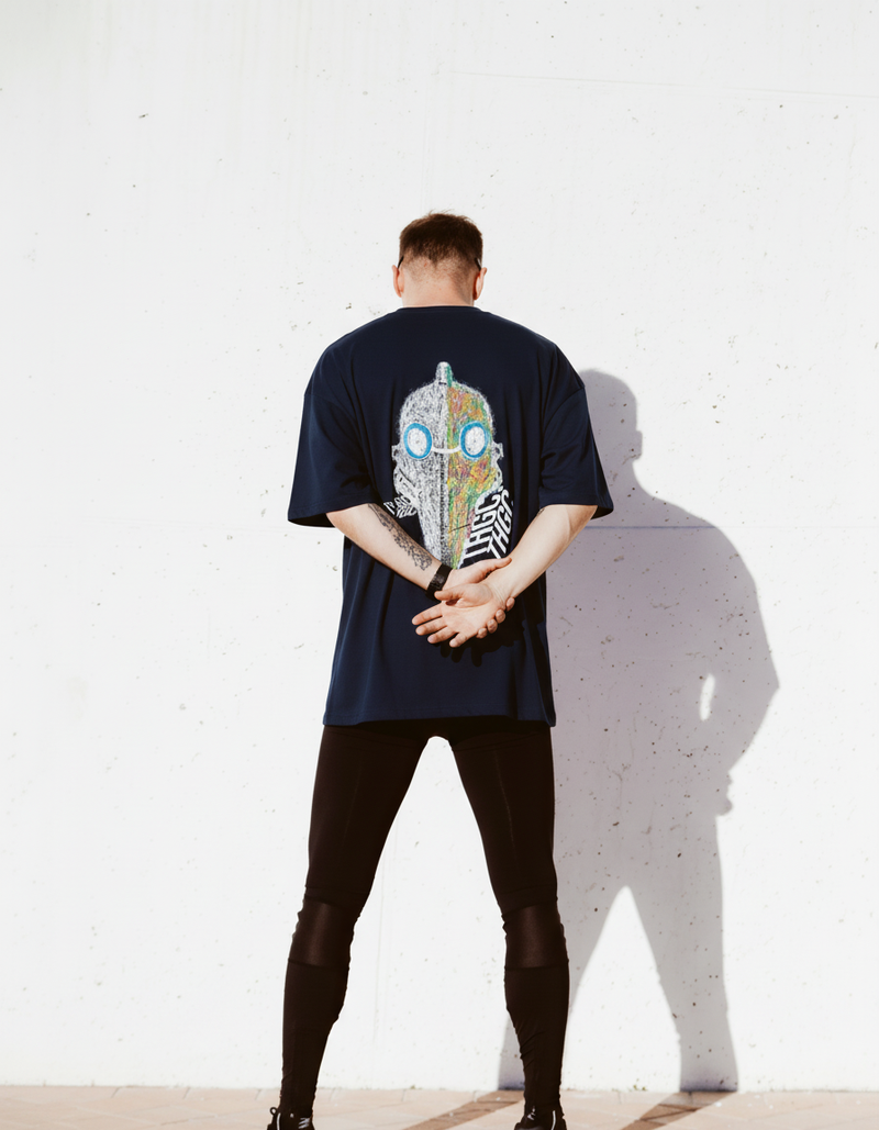 THGC Essentials “Khonshu” Dark Edition Oversized French Terry Mens T-Shirt