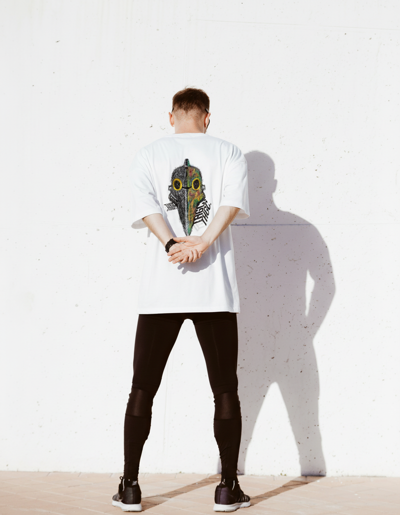 THGC Essentials “Khonshu” Light Edition Oversized French Terry Mens T-Shirt