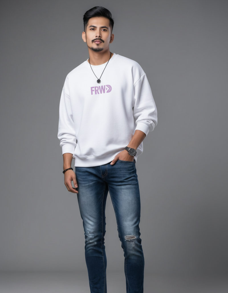 THGC Essentials – FRWD Light Edition Oversized Mens Sweatshirt