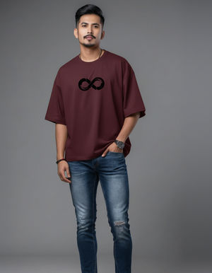 THGC Essentials Infinity Edition French Terry Oversized Mens T-Shirt
